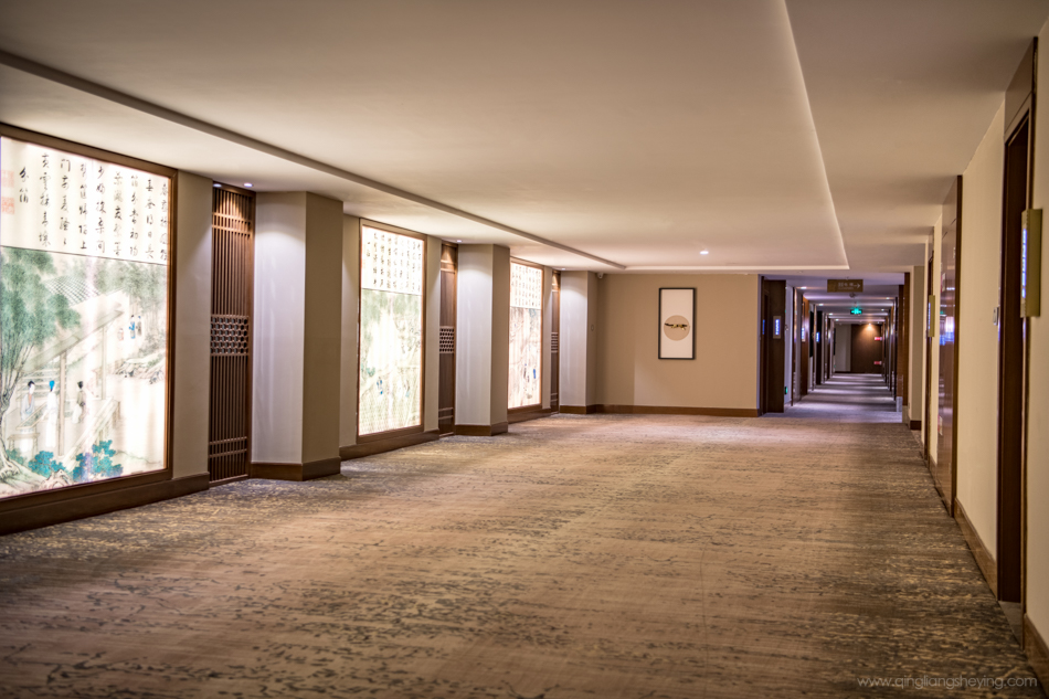 神农架阿尔卡迪亚森林酒店走廊拍摄作品