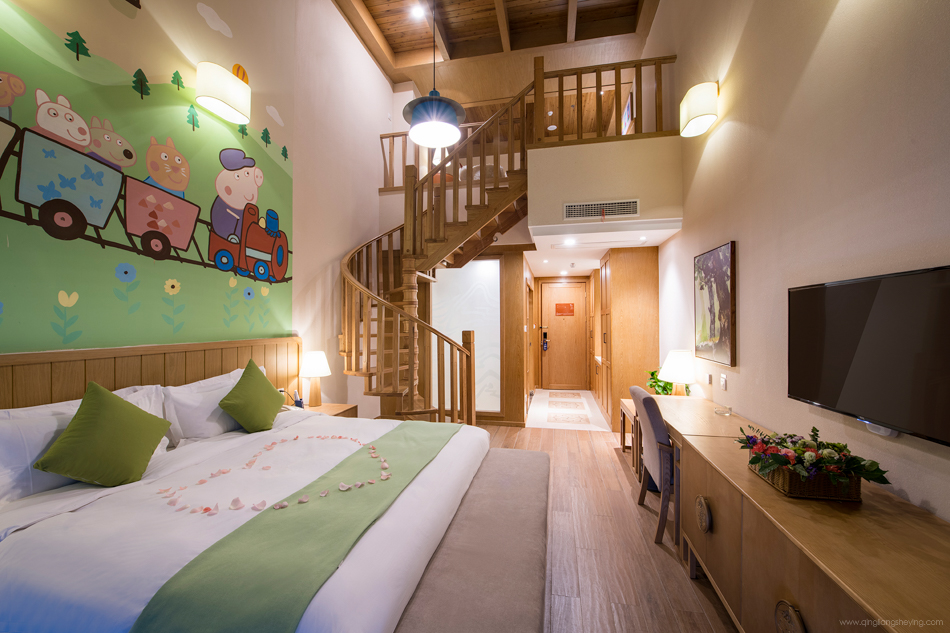 阿尔卡迪亚国际酒店儿童卧室